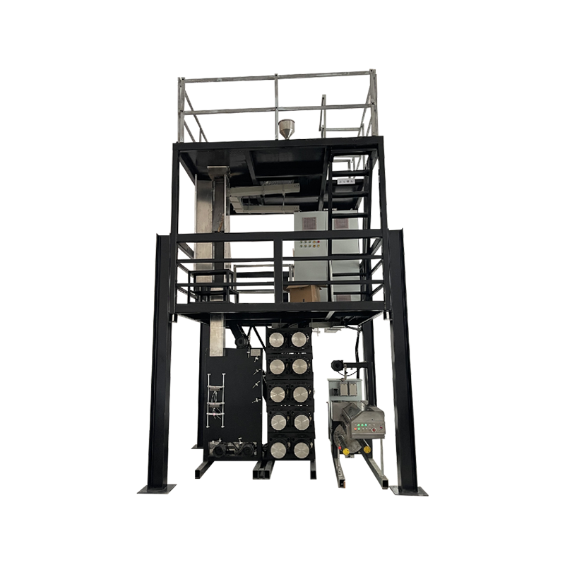 Pilotní spřádací stroj na průmyslové příze Nylon 66