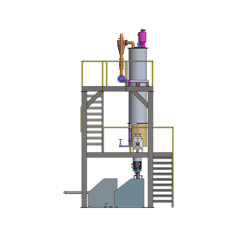 Tavné zařízení pro přímé zvlákňování předsměsí