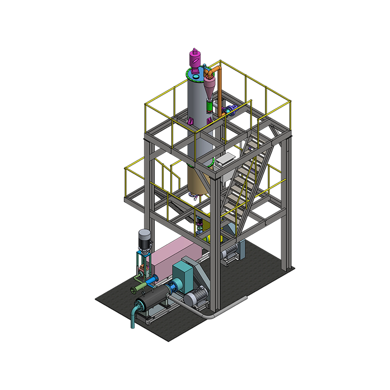 Tavné zařízení pro přímé zvlákňování předsměsí