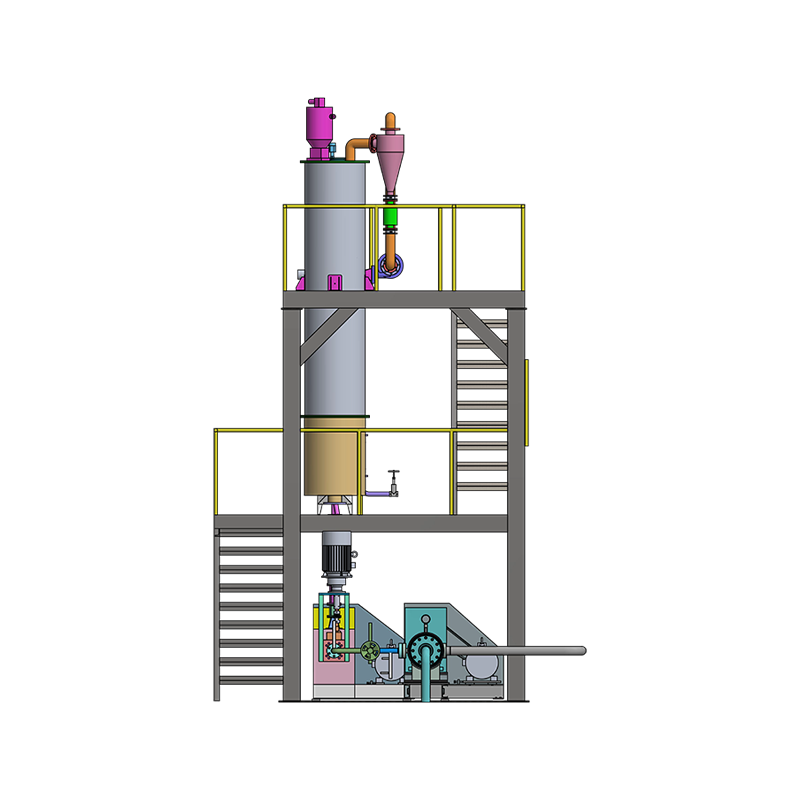 Tavné zařízení pro přímé zvlákňování předsměsí