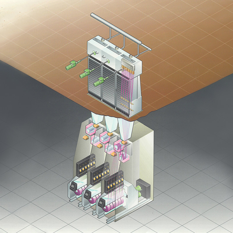 Jádro výrobní linky spřádání: Mikrovýrobní kód procesu lisování